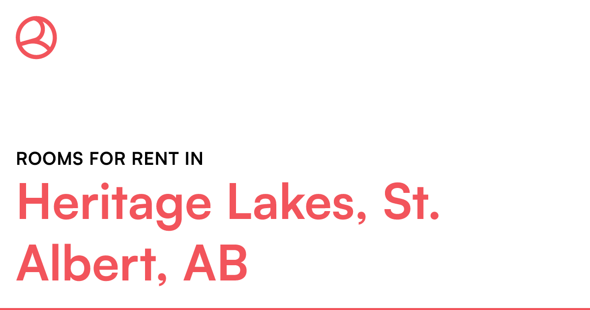 Heritage Lakes, St. Albert, AB Rooms for Rent Roomies.ca