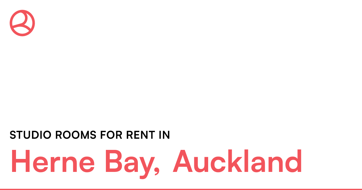 Herne Bay, Auckland Studio rooms for rent Roomies.co.nz
