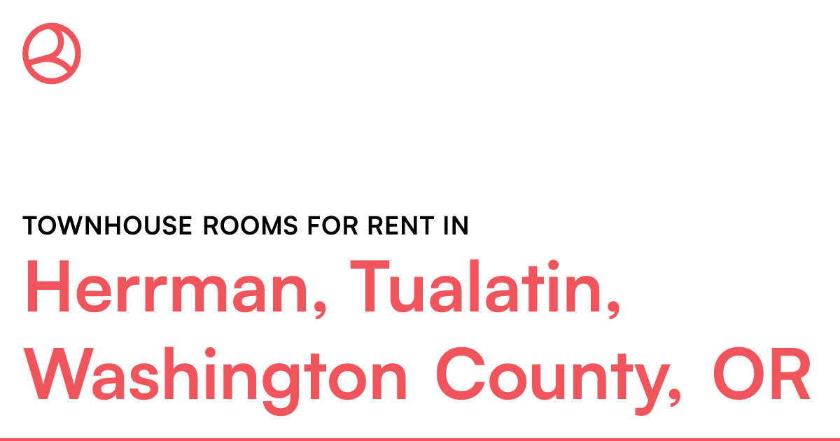 Herrman, Tualatin, Washington County, OR Townhouse ro...