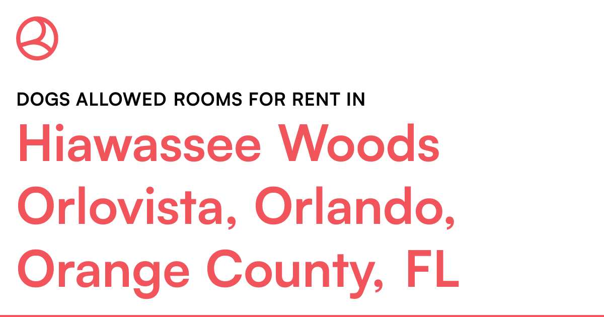 Hiawassee Woods Orlovista, Orlando, Orange County, FL...