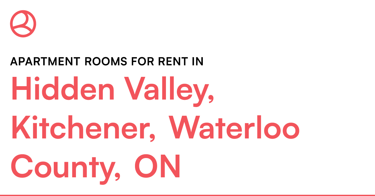 Hidden Valley, Kitchener, Waterloo County, ON Apartmen... Roomies.ca
