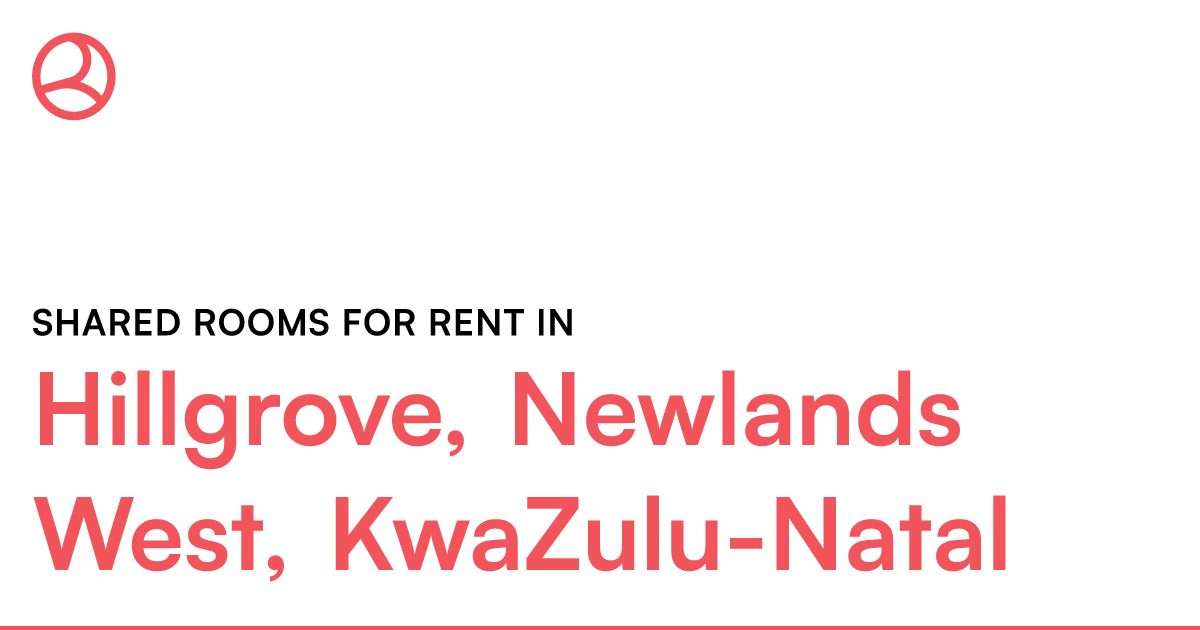 Hillgrove, Newlands West, KwaZulu-Natal Shared room... – Roomies.co.za