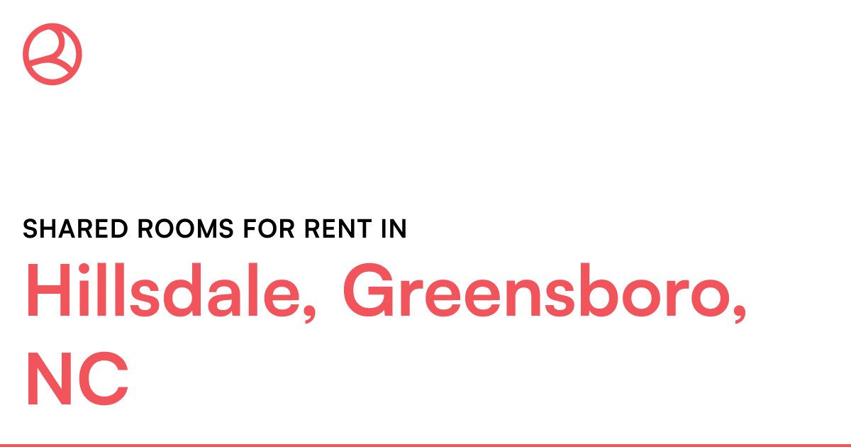 Hillsdale, Greensboro, NC Shared rooms for rent