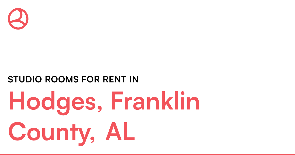 Hodges, Franklin County, AL Studio rooms for rent