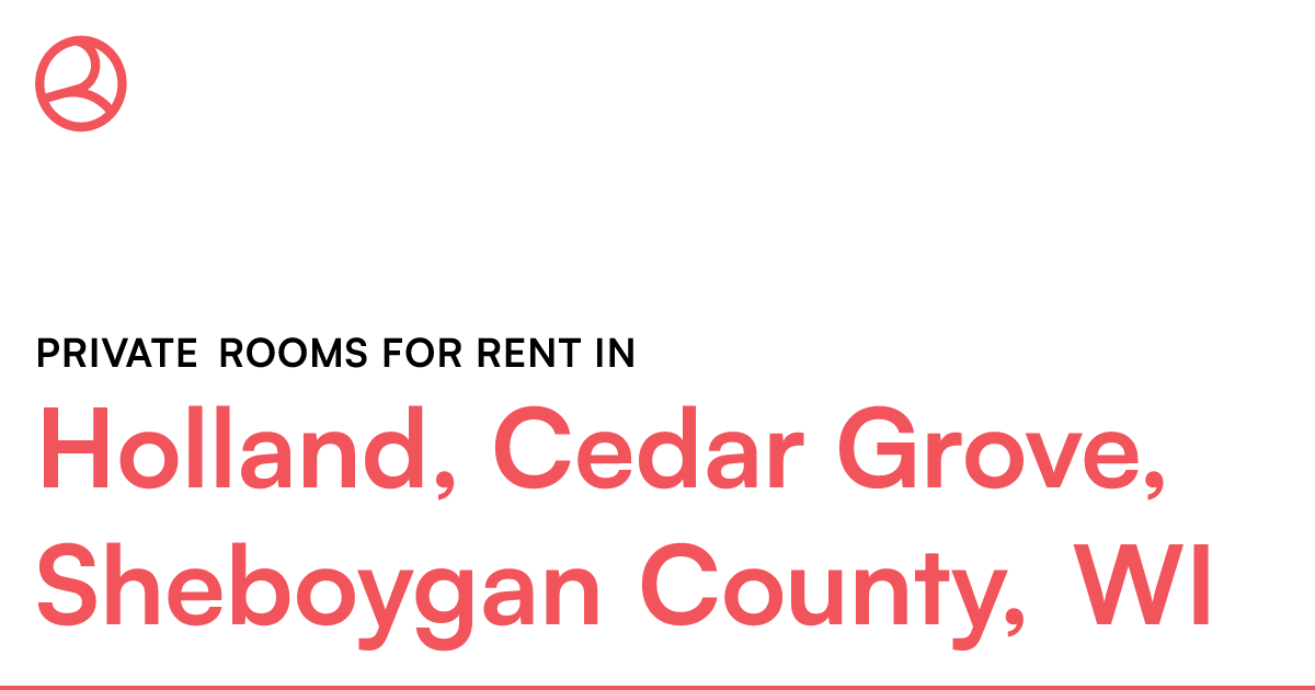 Holland, Cedar Grove, Sheboygan County, WI Private ro...