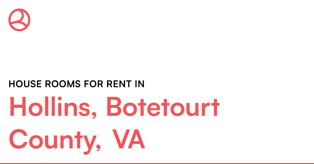Hollins, Botetourt County, VA House rooms for rent