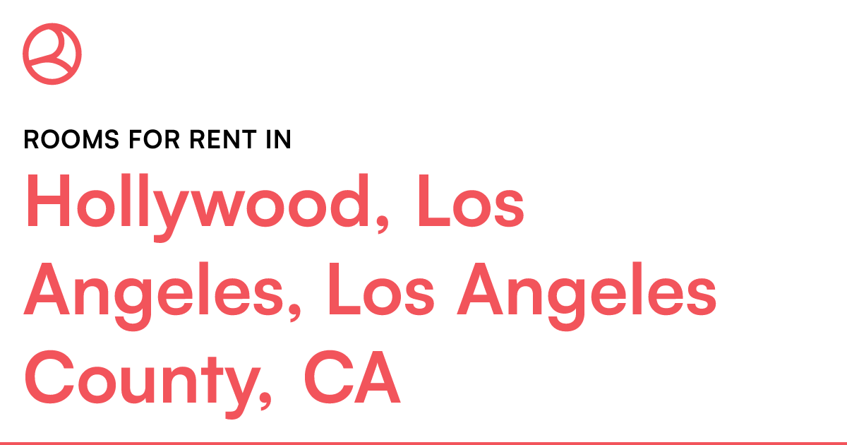 Hollywood, Los Angeles, Los Angeles County, CA Rooms...