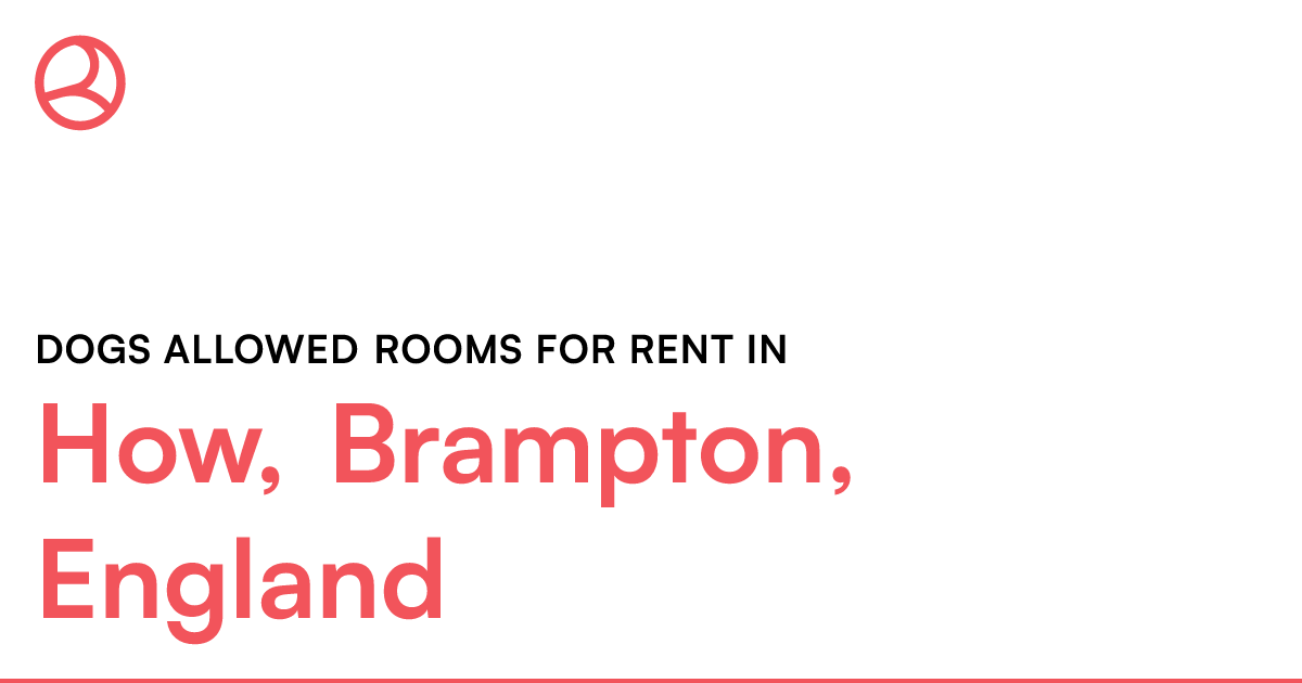 How, Brampton, England Dogs allowed rooms for rent Roomies.co.uk