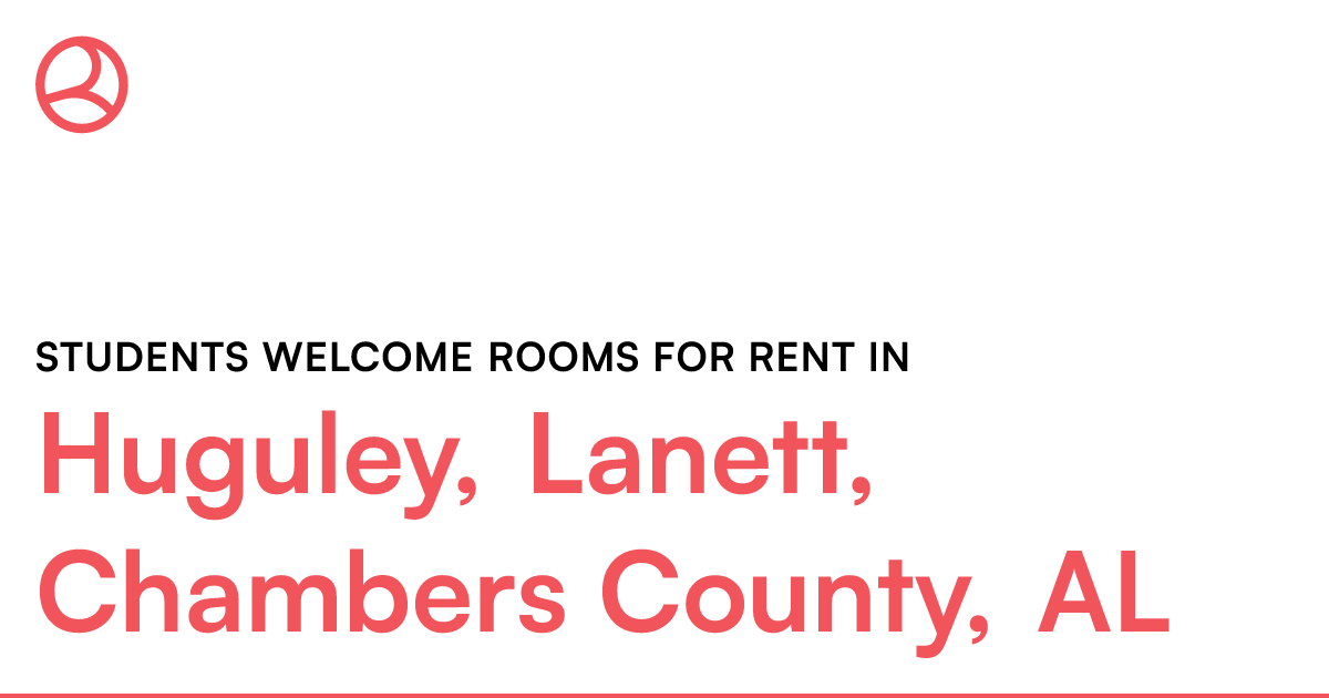 Huguley, Chambers County, AL Students