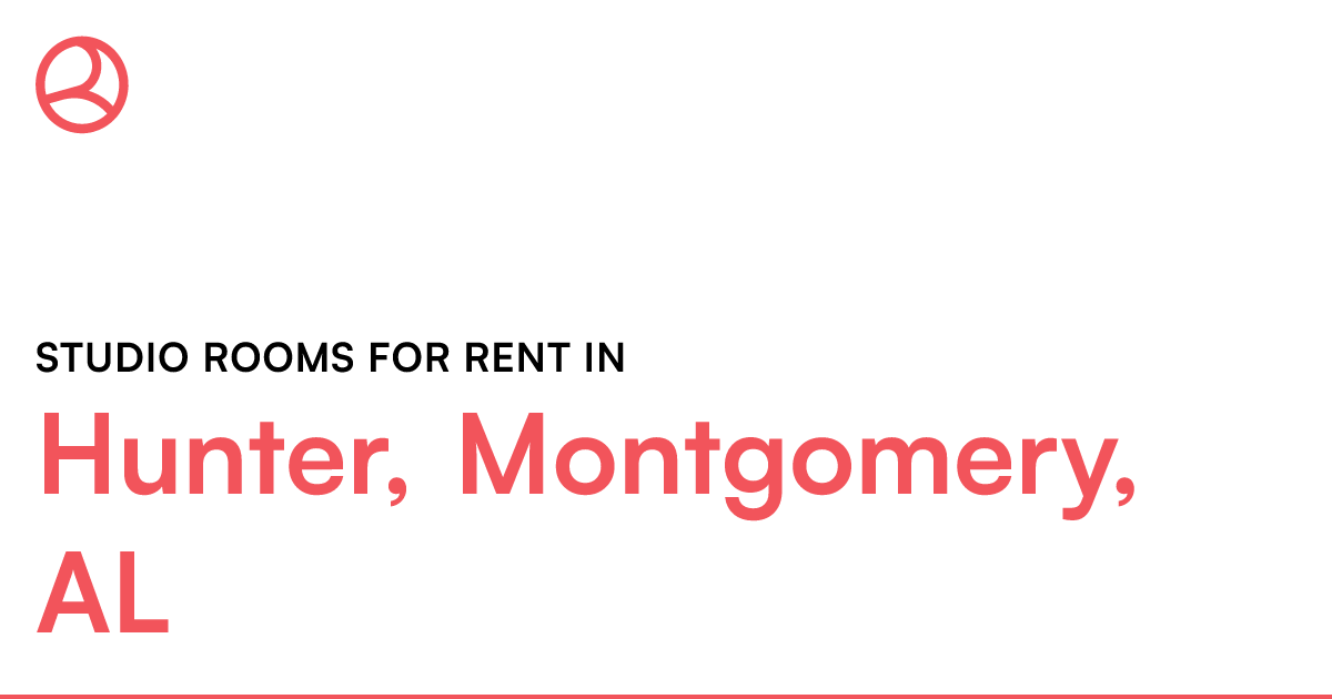 Hunter, Montgomery, AL Studio rooms for rent
