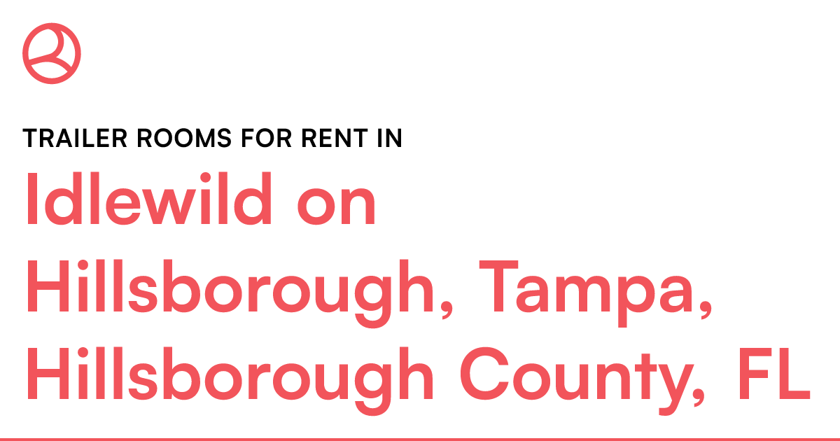 Idlewild on Hillsborough, Tampa, Hillsborough County,...