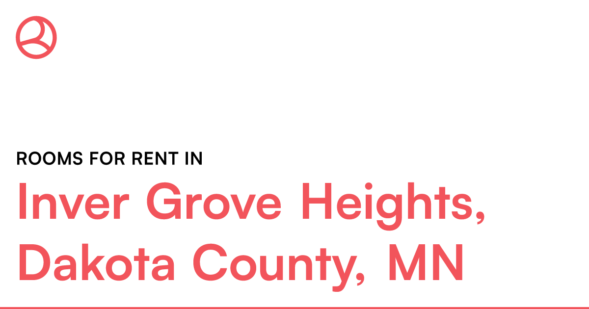 Inver Grove Heights, Dakota County, MN Rooms for Rent