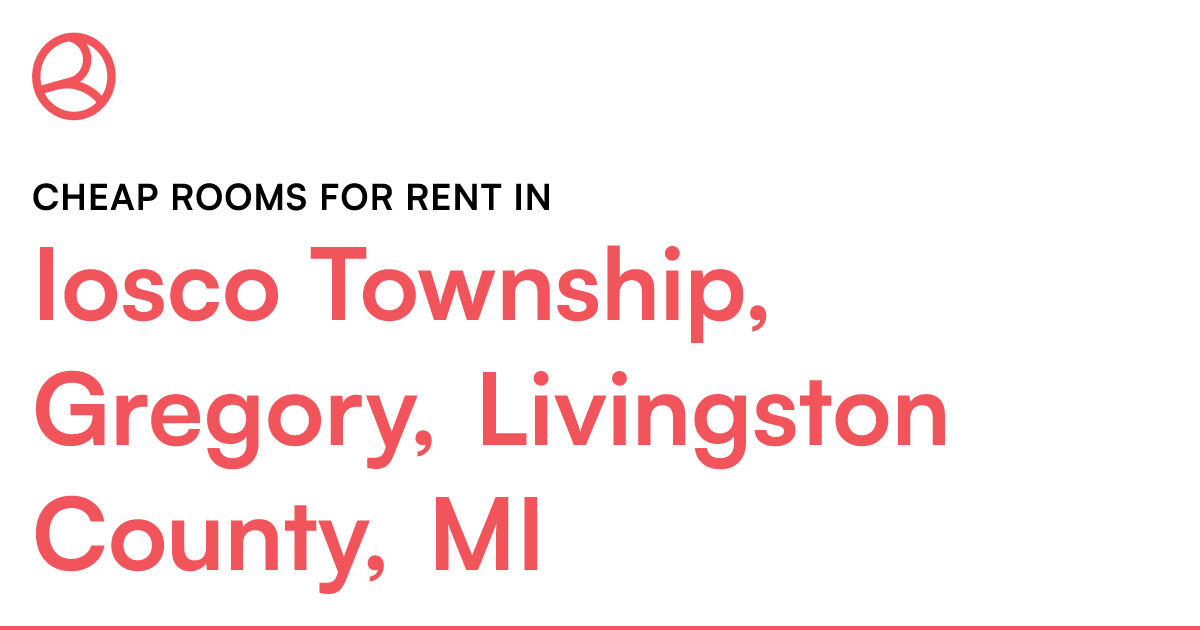 Iosco Township, Gregory, Livingston County, MI Cheap...