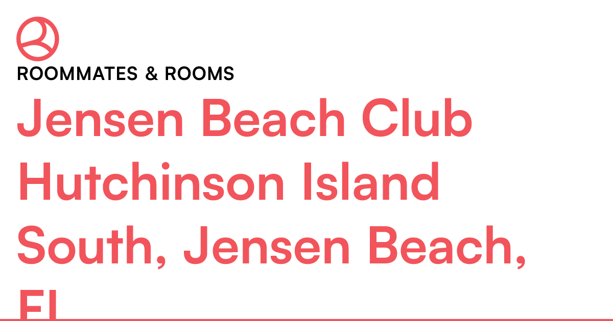 Jensen Beach Club Hutchinson Island South, Jensen Bea...