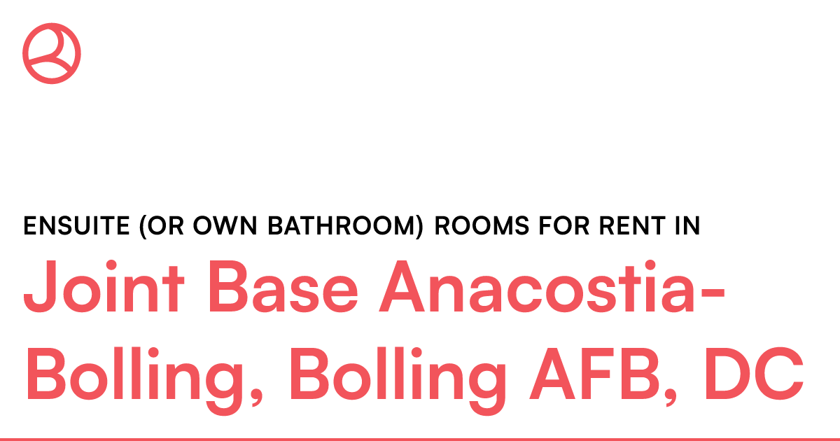 Joint Base AnacostiaBolling, Bolling AFB, DC Ensuite...