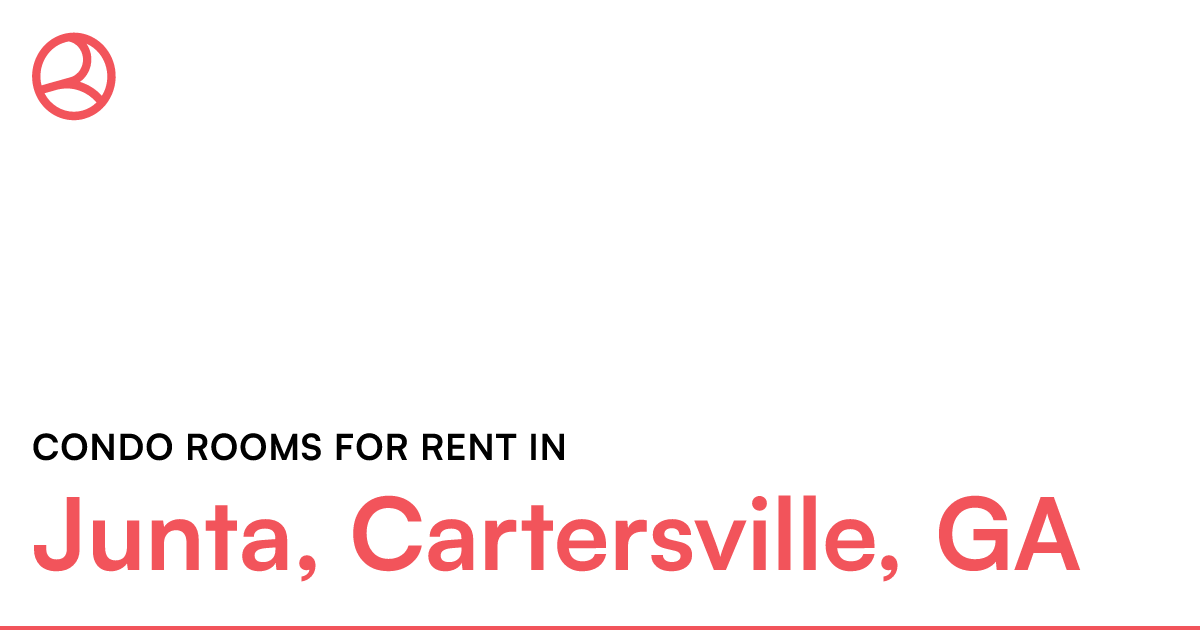 Junta, Cartersville, GA Condo rooms for rent