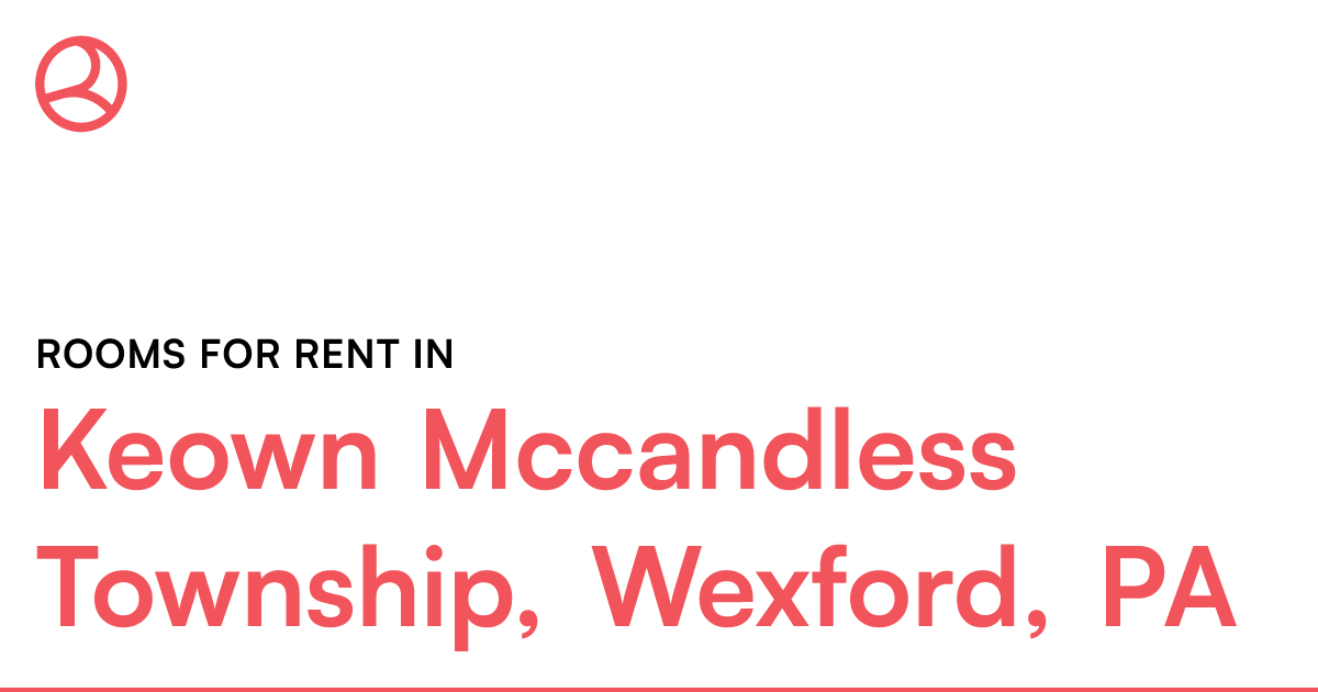 Keown Mccandless Township, Wexford, PA Rooms for Rent