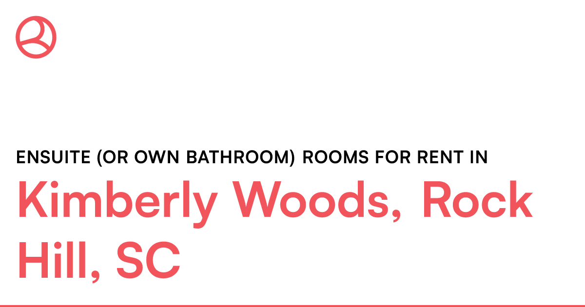 Kimberly Woods, Rock Hill, SC Ensuite (or own bathroo...