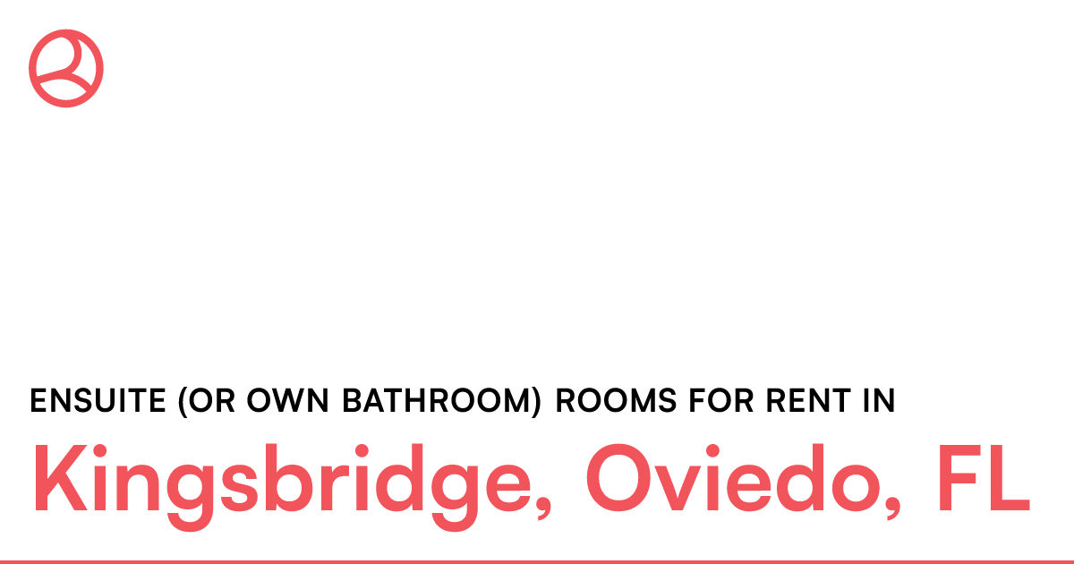 Kingsbridge, Oviedo, FL Ensuite (or own bathroom) roo...
