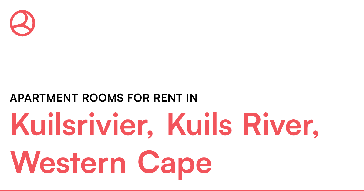 Kuilsrivier, Kuils River, Western Cape Apartment ro... – Roomies.co.za