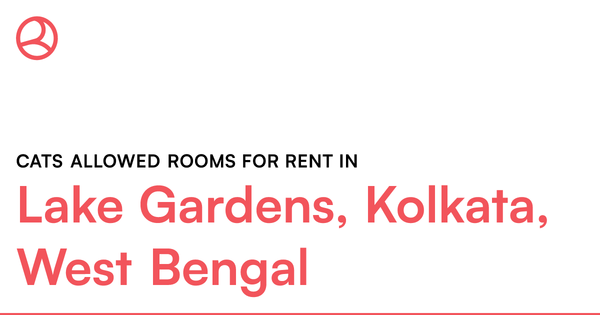 Lake Gardens, Kolkata, West Bengal Cats allowed roo... Roomies.co.in