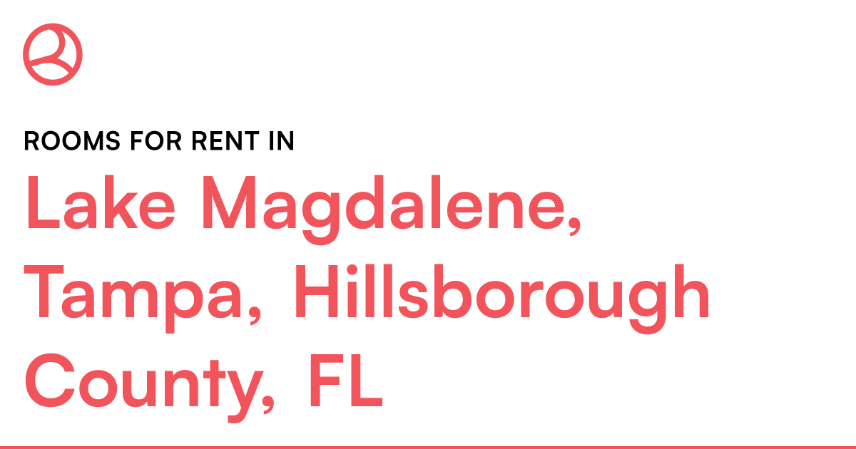 Lake Magdalene, Tampa, Hillsborough County, FL Rooms... – Roomies.com