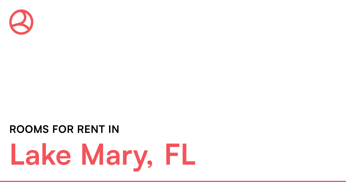 Lake Mary, FL Rooms for Rent