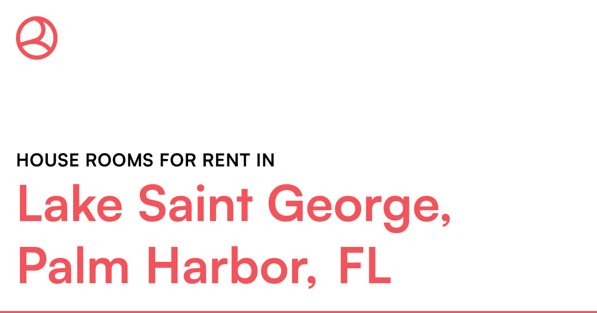 Lake Saint Palm Harbor, FL House rooms for rent Roomies
