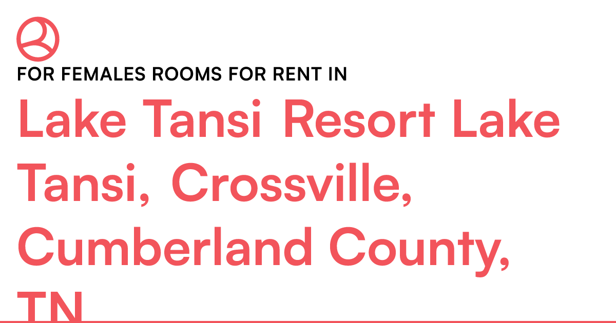 Lake Tansi Resort Lake Tansi, Crossville, Cumberland...