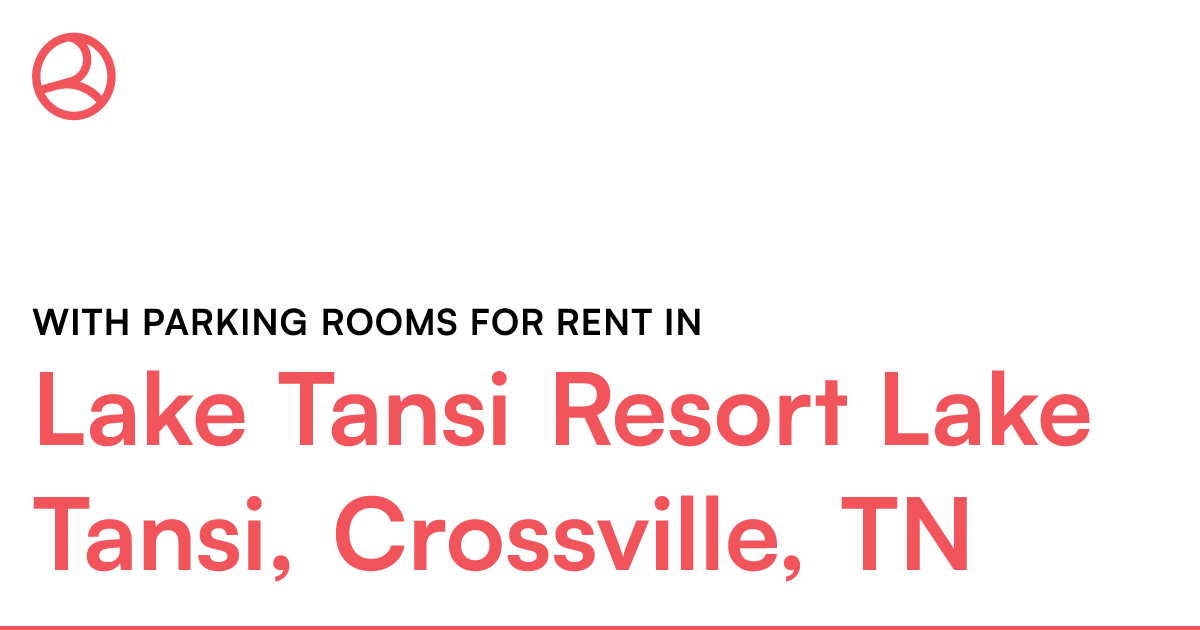 Lake Tansi Resort Lake Tansi, Crossville, TN With par...