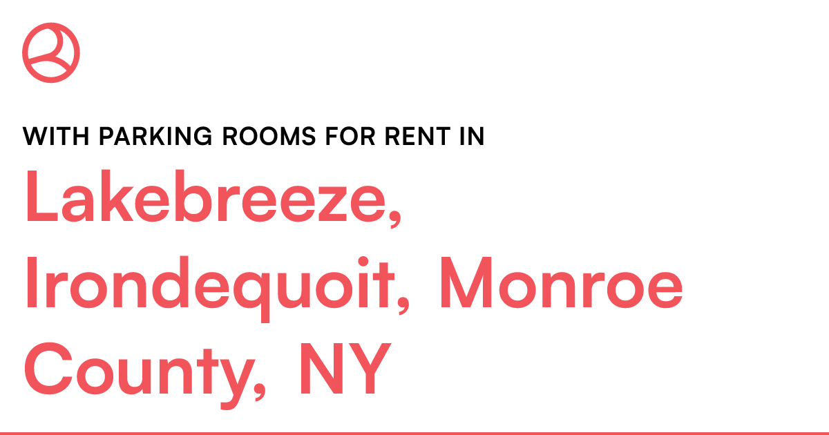 Lakebreeze, Irondequoit, Monroe County, NY With parki...