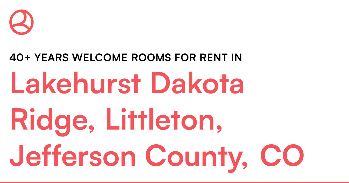 Lakehurst Dakota Ridge, Littleton, Jefferson County,...