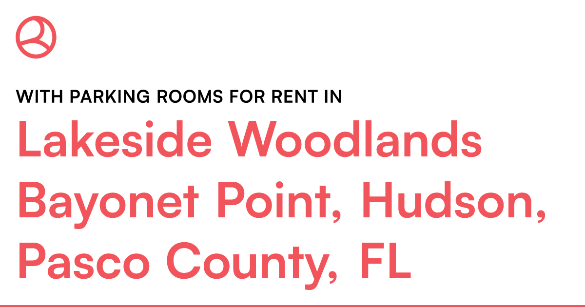 Lakeside Woodlands Point, Hudson, Pasco Count...