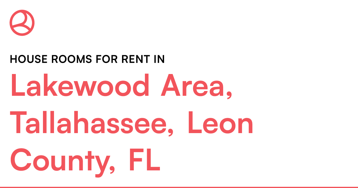 Lakewood Area, Tallahassee, Leon County, FL House roo... – Roomies.com