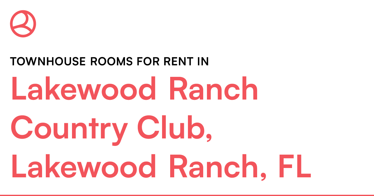 Lakewood Ranch Country Club, Lakewood Ranch, FL Townh...