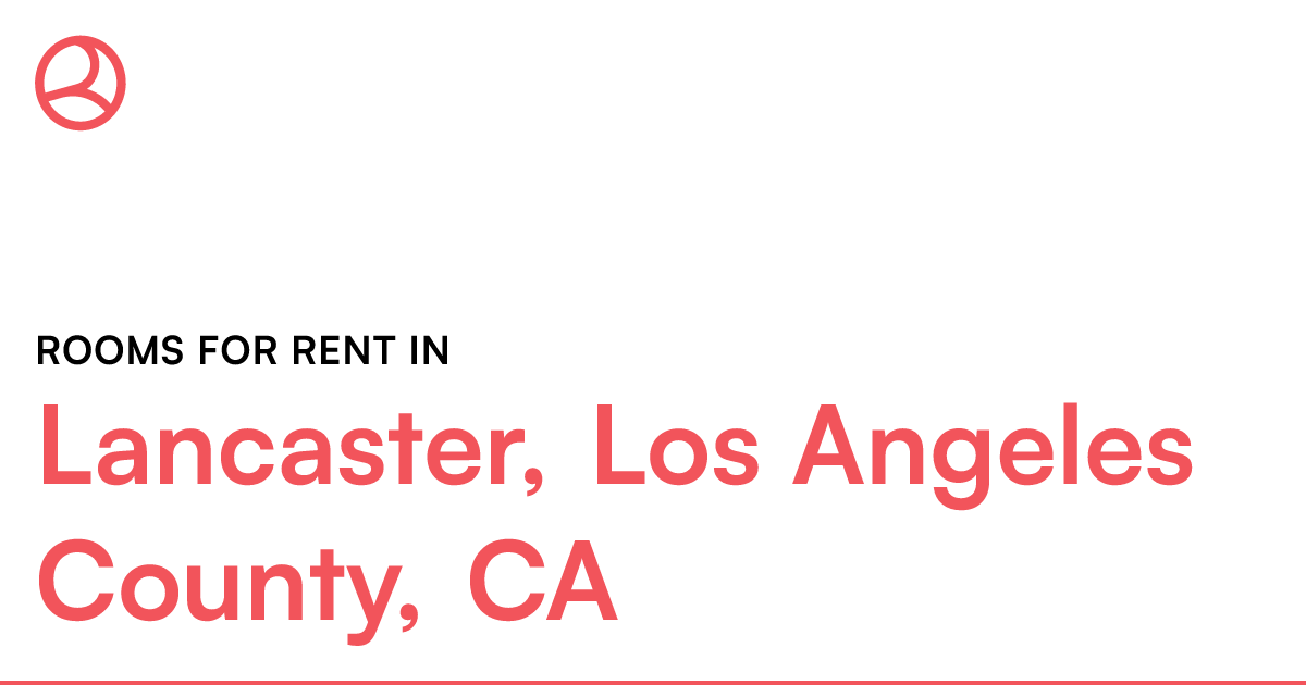 Lancaster, Los Angeles County, CA Rooms for Rent