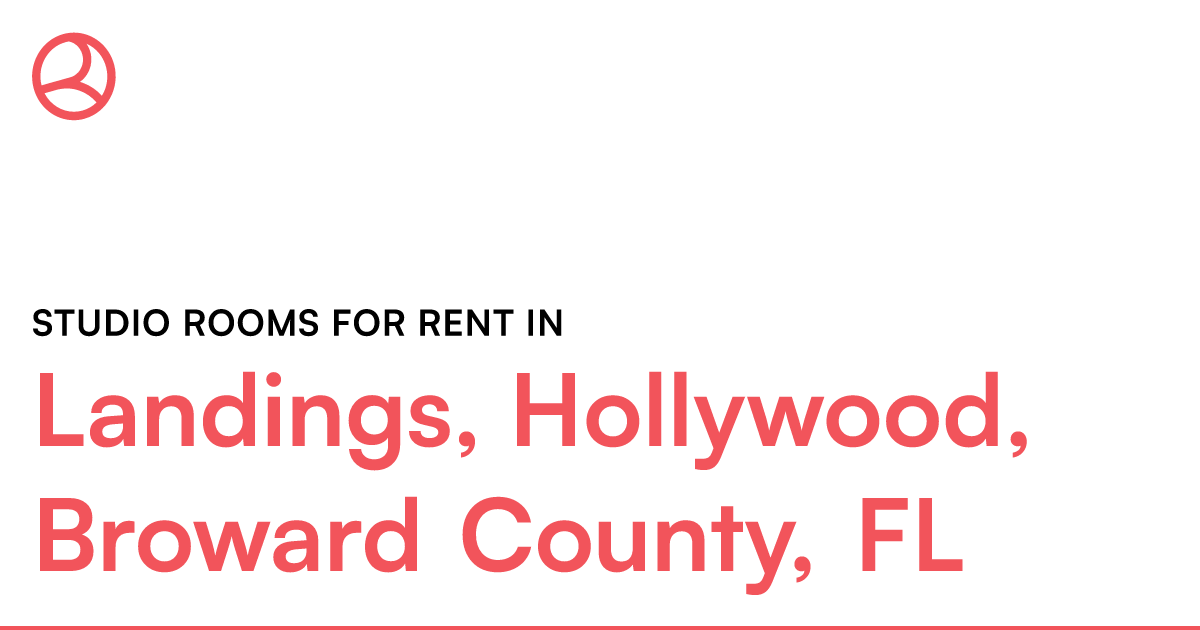 Studio Apartments Broward