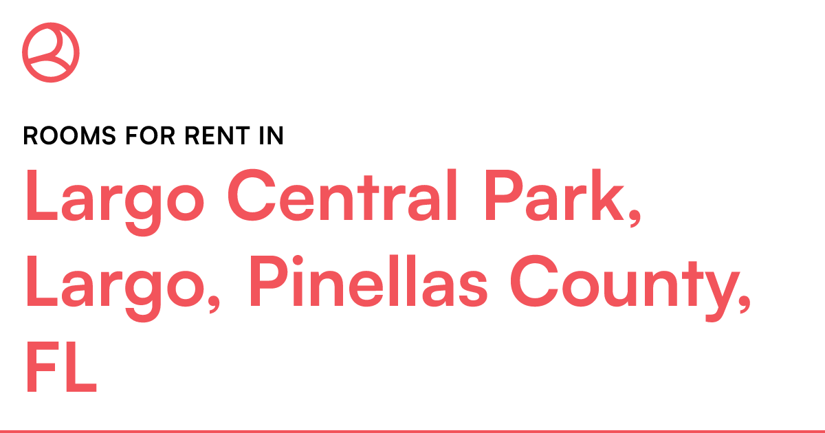 Largo Central Park, Largo, Pinellas County, FL Rooms...