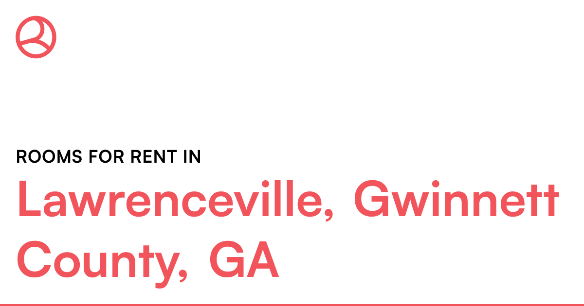 Lawrenceville, County, GA Rooms for Rent