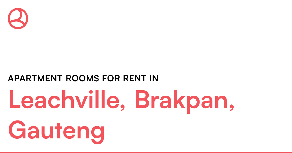 Leachville, Brakpan, Gauteng Apartment rooms for re... Roomies.co.za