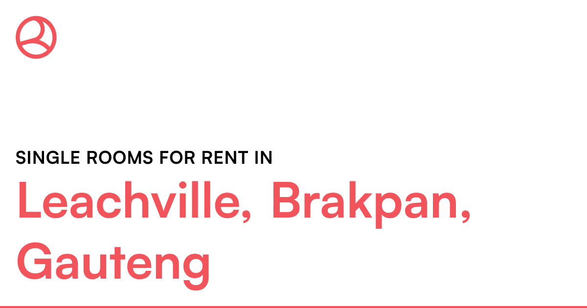 Leachville, Brakpan, Gauteng Single rooms for rent Roomies.co.za