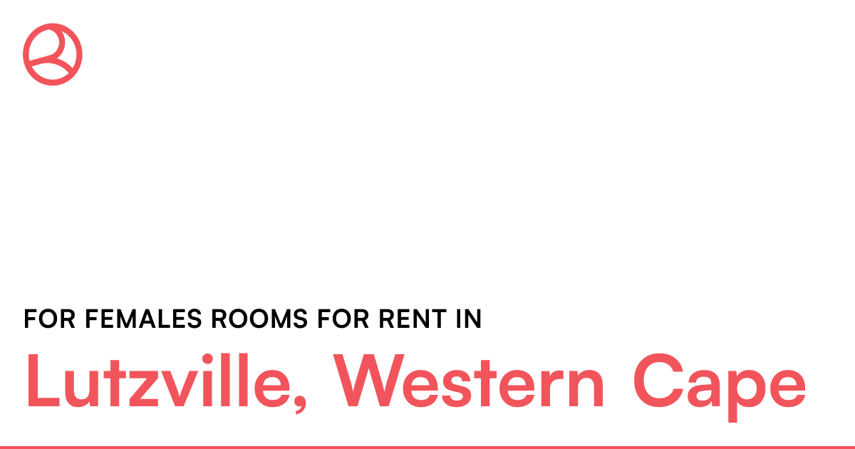 Lutzville, Western Cape For females rooms for rent Roomies.co.za