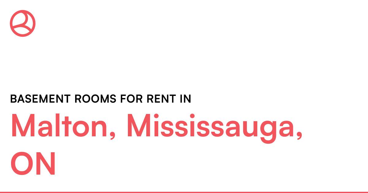 Malton, Mississauga, ON Basement rooms for rent Roomies.ca