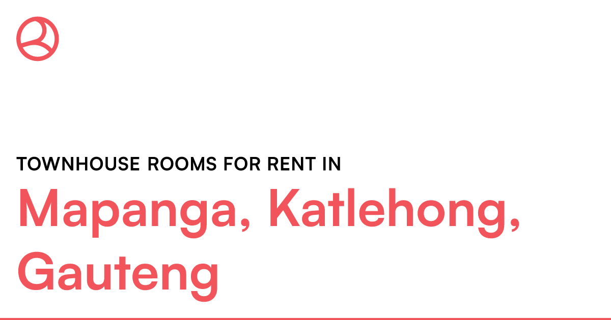 Mapanga, Katlehong, Gauteng Townhouse Rooms For Ren – Roomies.co.za