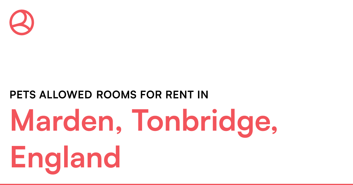 Marden, Tonbridge, England Pets allowed rooms for r... Roomies.co.uk