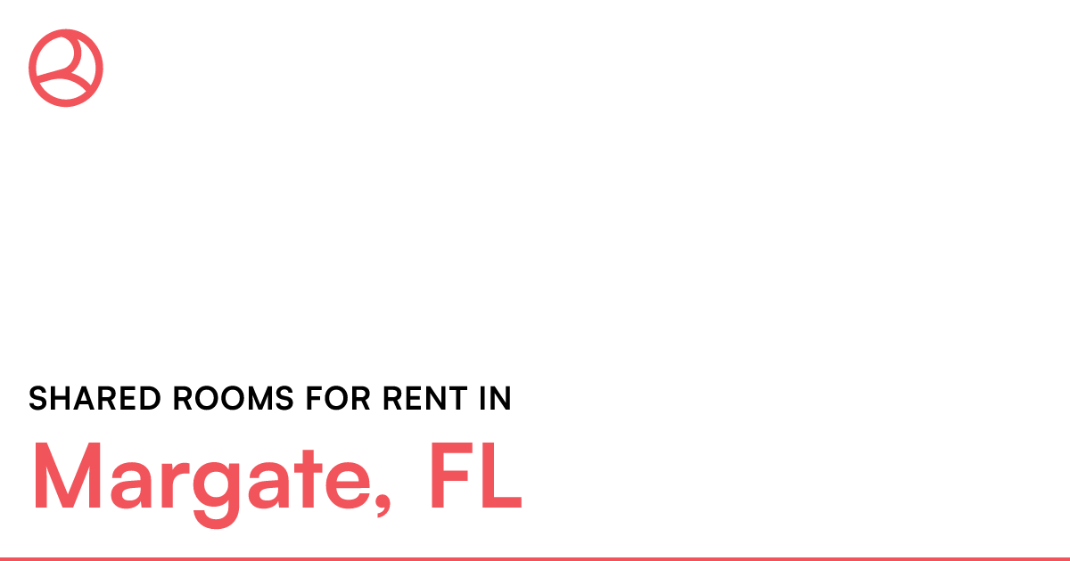 Margate, FL Shared rooms for rent