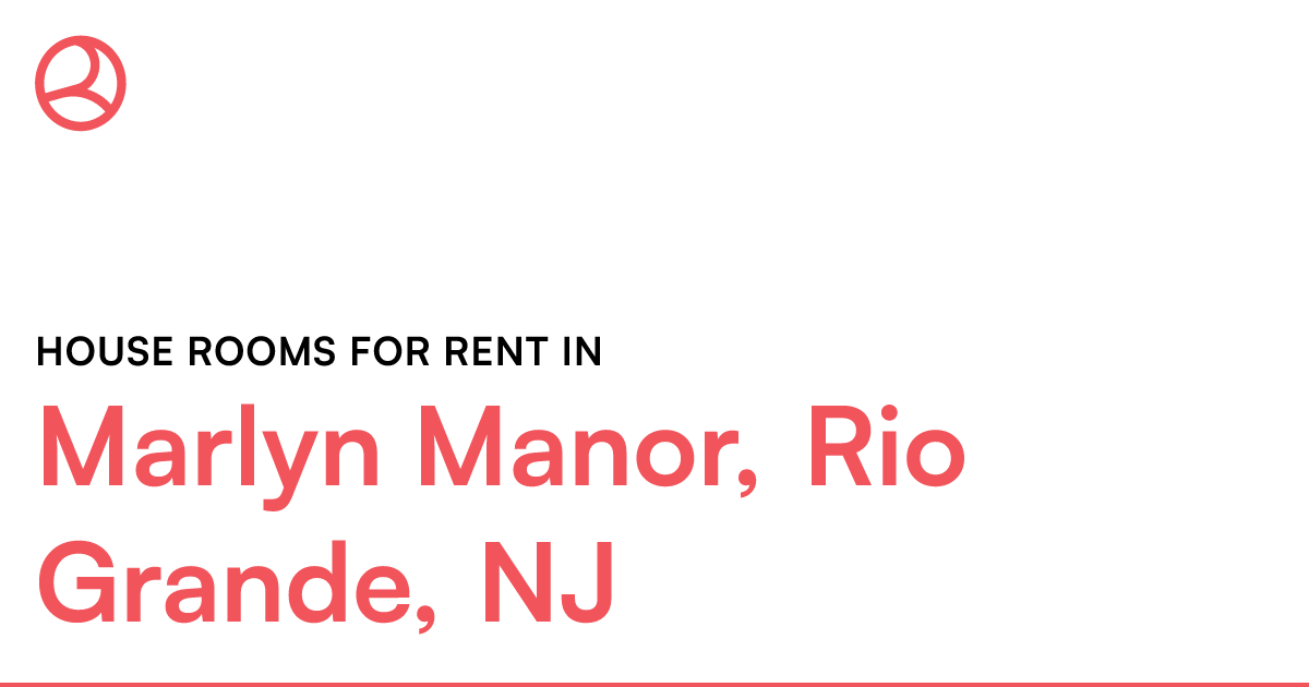 Marlyn Manor, Rio Grande, NJ House rooms for rent