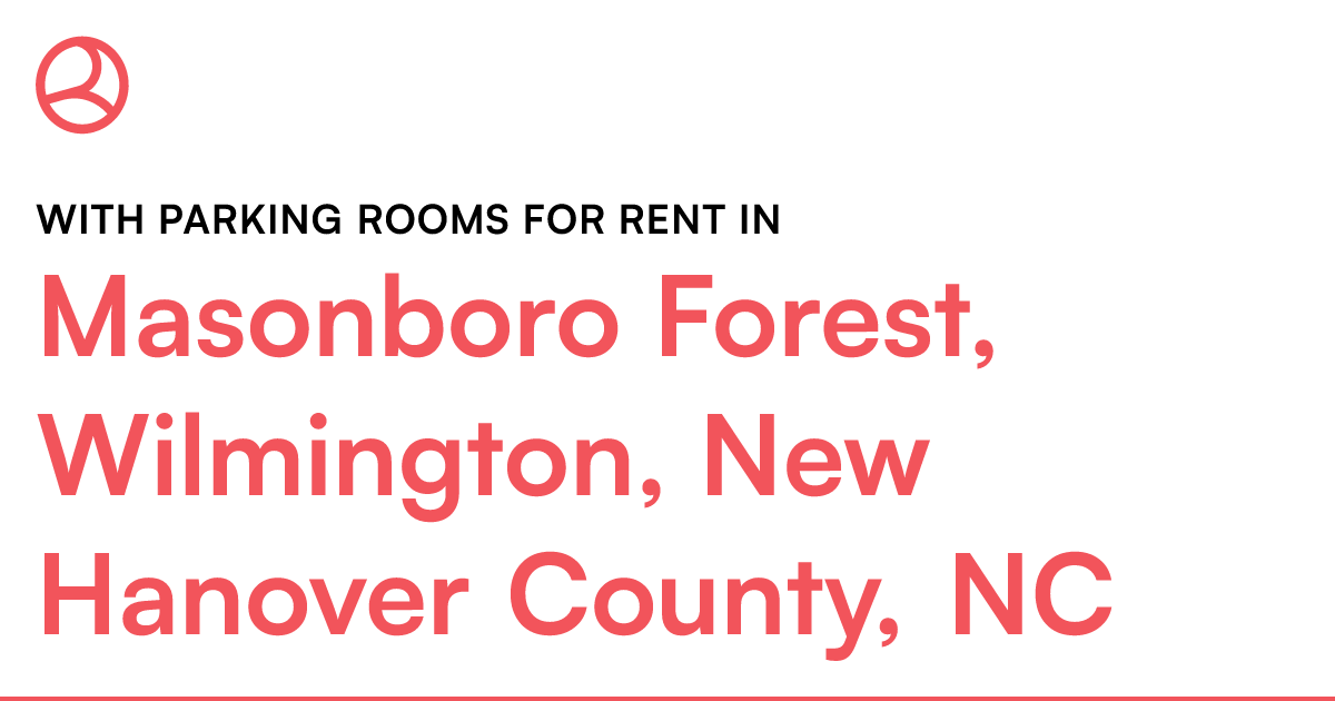 Masonboro Forest, Wilmington, New Hanover County, NC...