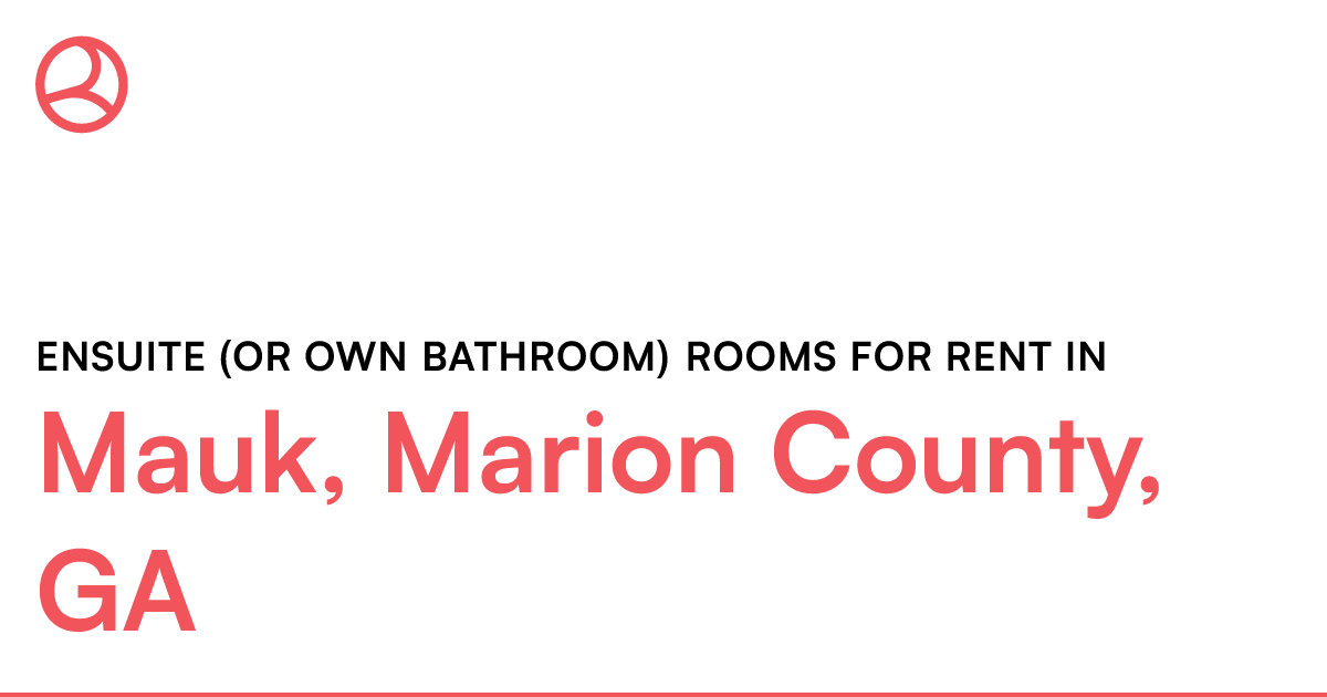 Mauk, Marion County, GA Ensuite (or own bathroom) roo...