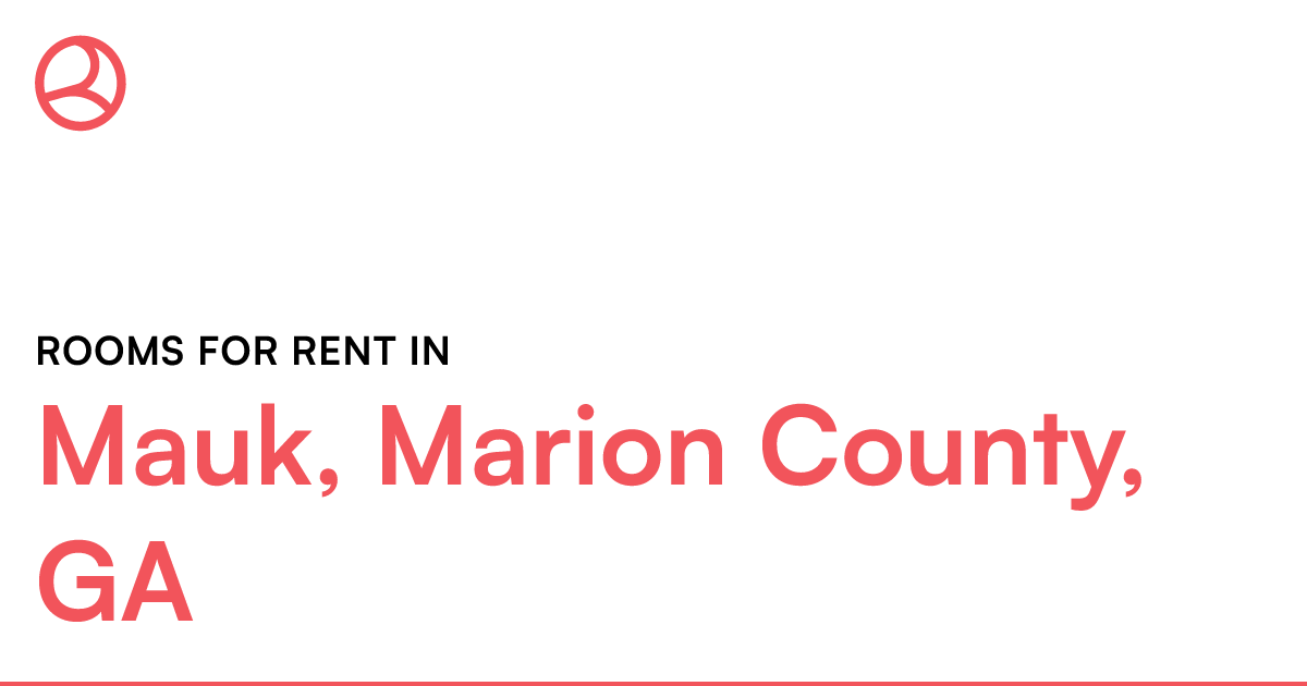 Mauk, Marion County, GA Rooms for Rent